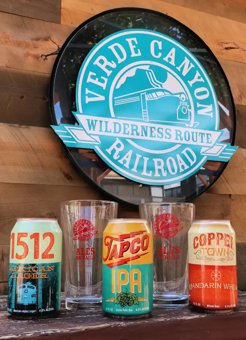 Ales on Rails Verde Canyon Railroad Fall Season Craft Beers Ales on Rails Verde Canyon Railroad Fall Season Craft Beers