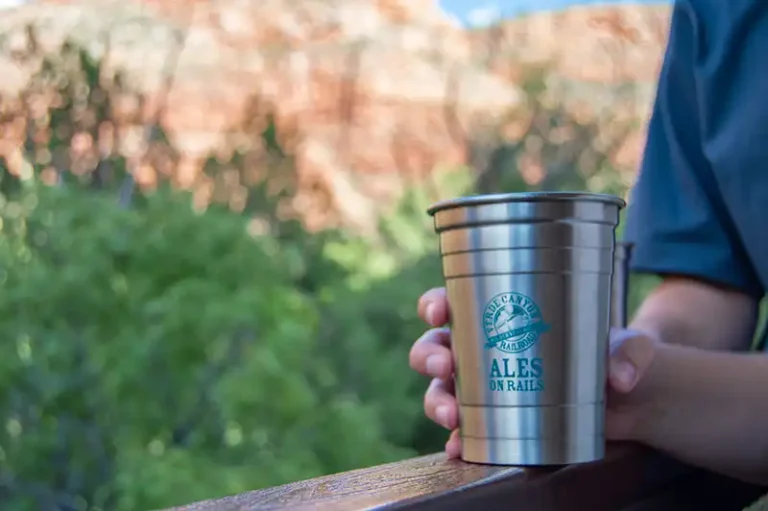 Ales on Rails Souvenir Cup Verde Canyon Oktoberfest Clarkdale