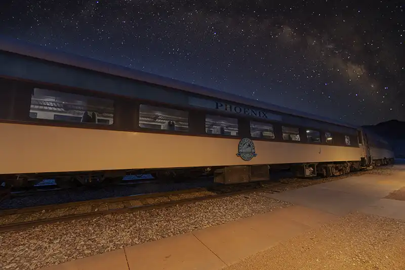 Starlight Train Car at Verde Canyon Depot