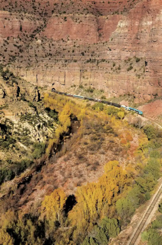 Verde Canyon Railroad Train Rides Aerial Tunnel Verde Canyon Railroad Train Rides Aerial Tunnel