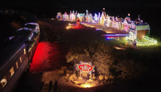 Magical Christmas Journey North Pole Holiday Train Rides Lights