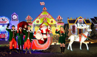 Magical Christmas Journey North Pole Santa and Elves