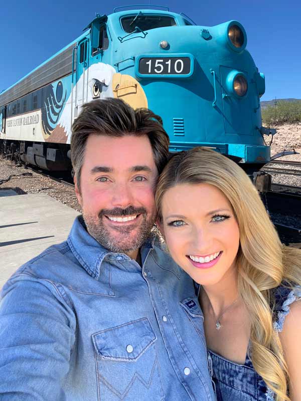 Chelsey & Brandon Verde Canyon Railroad Announcement