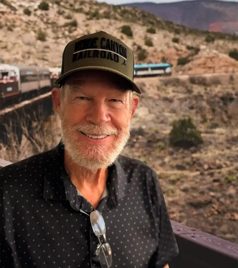 Ralph Davis Army Veteran and Radio DJ Rides Verde Canyon Railroad