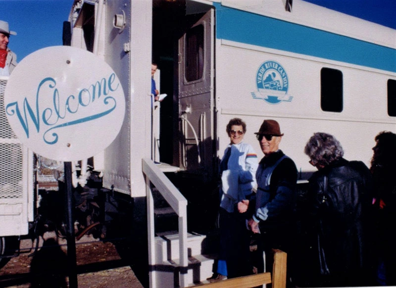 Birth of Verde Canyon Railroad First Passengers to Board November 1990 Birth of Verde Canyon Railroad First Passengers to Board November 1990