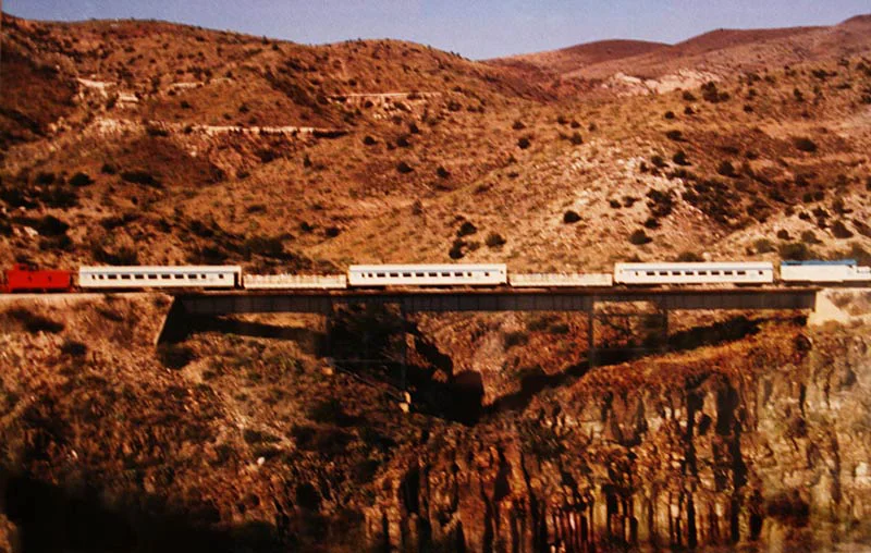 Birth of Verde Canyon Railroad First Train November 1990 Birth of Verde Canyon Railroad First Train November 1990
