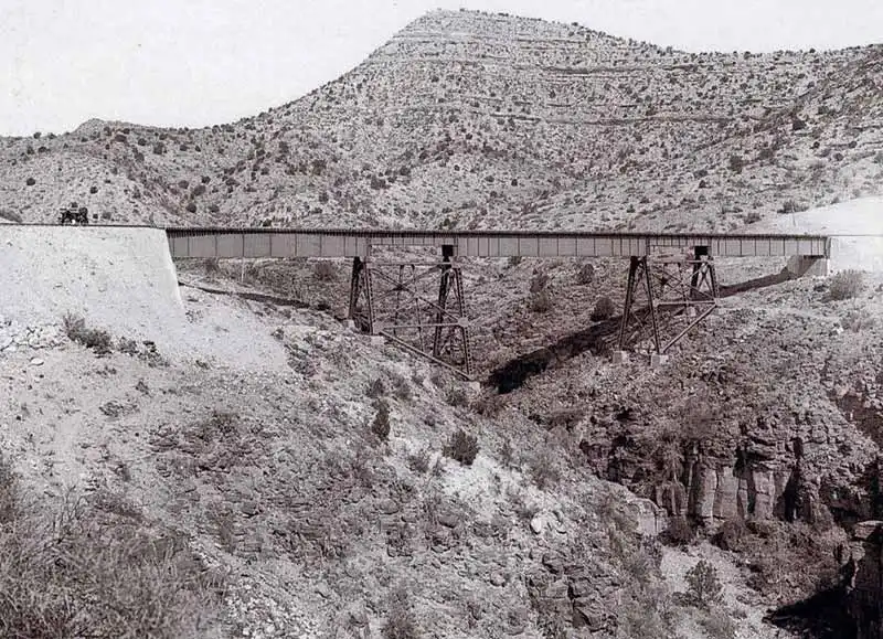 Building Through the Verde Canyon SOB Bridge Railroad History Building Through the Verde Canyon SOB Bridge Railroad History