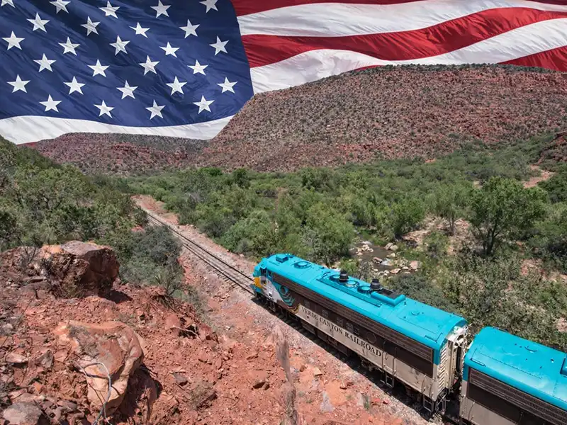 4th of July Verde Canyon Railroad Events Near Sedona Arizona